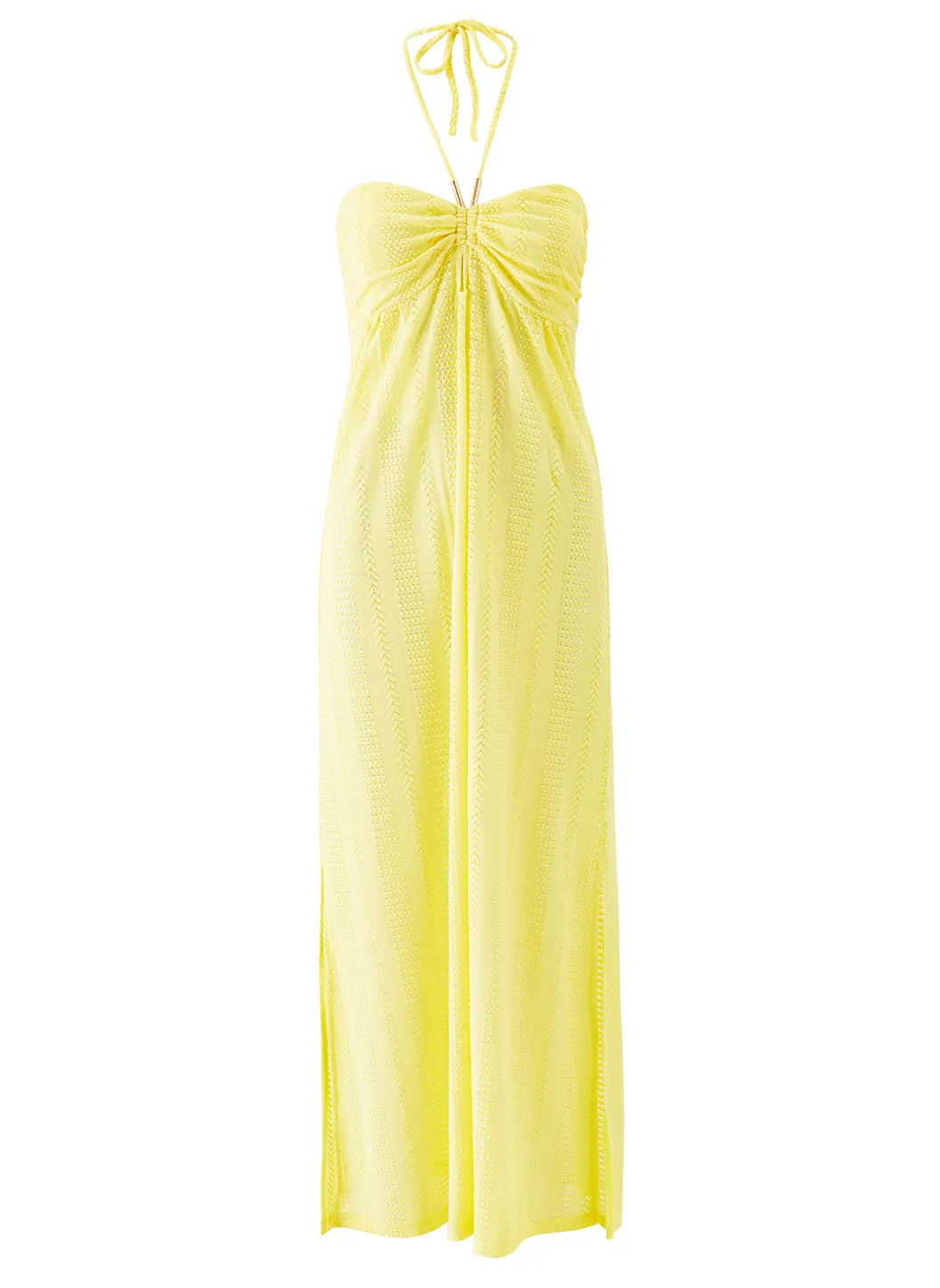 Mila Yellow Dress sold by Melissa Odabash