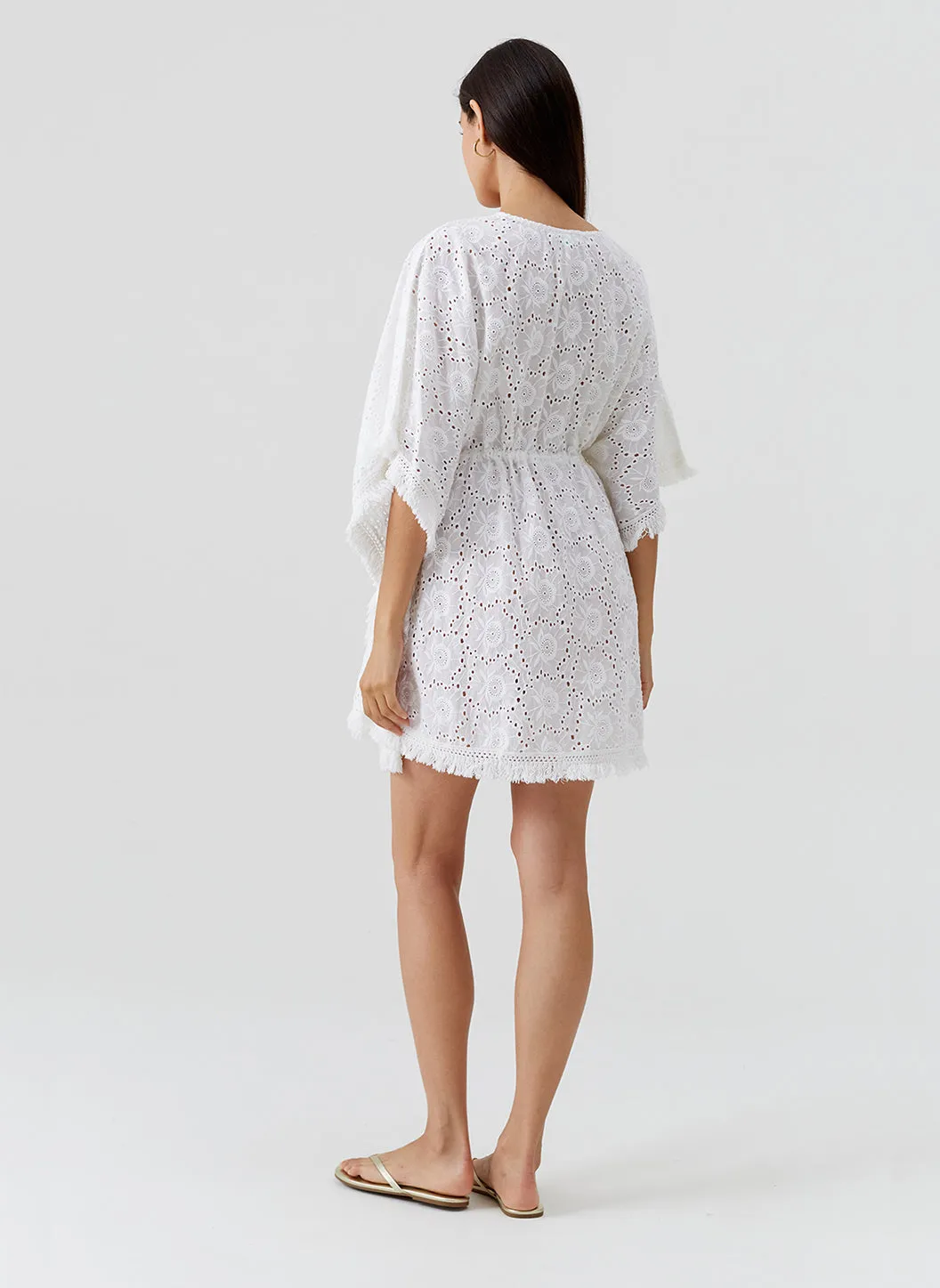 Ivy White Kaftan sold by Melissa Odabash product image thumbnail 4