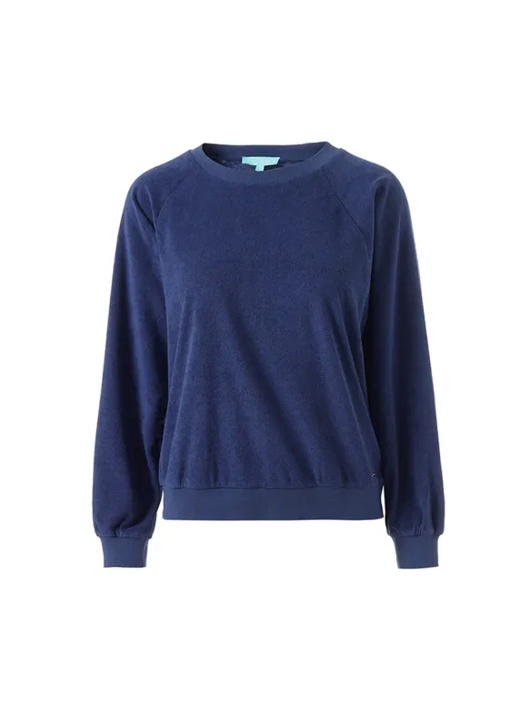 Exclusive Roma Navy Jumper sold by Melissa Odabash
