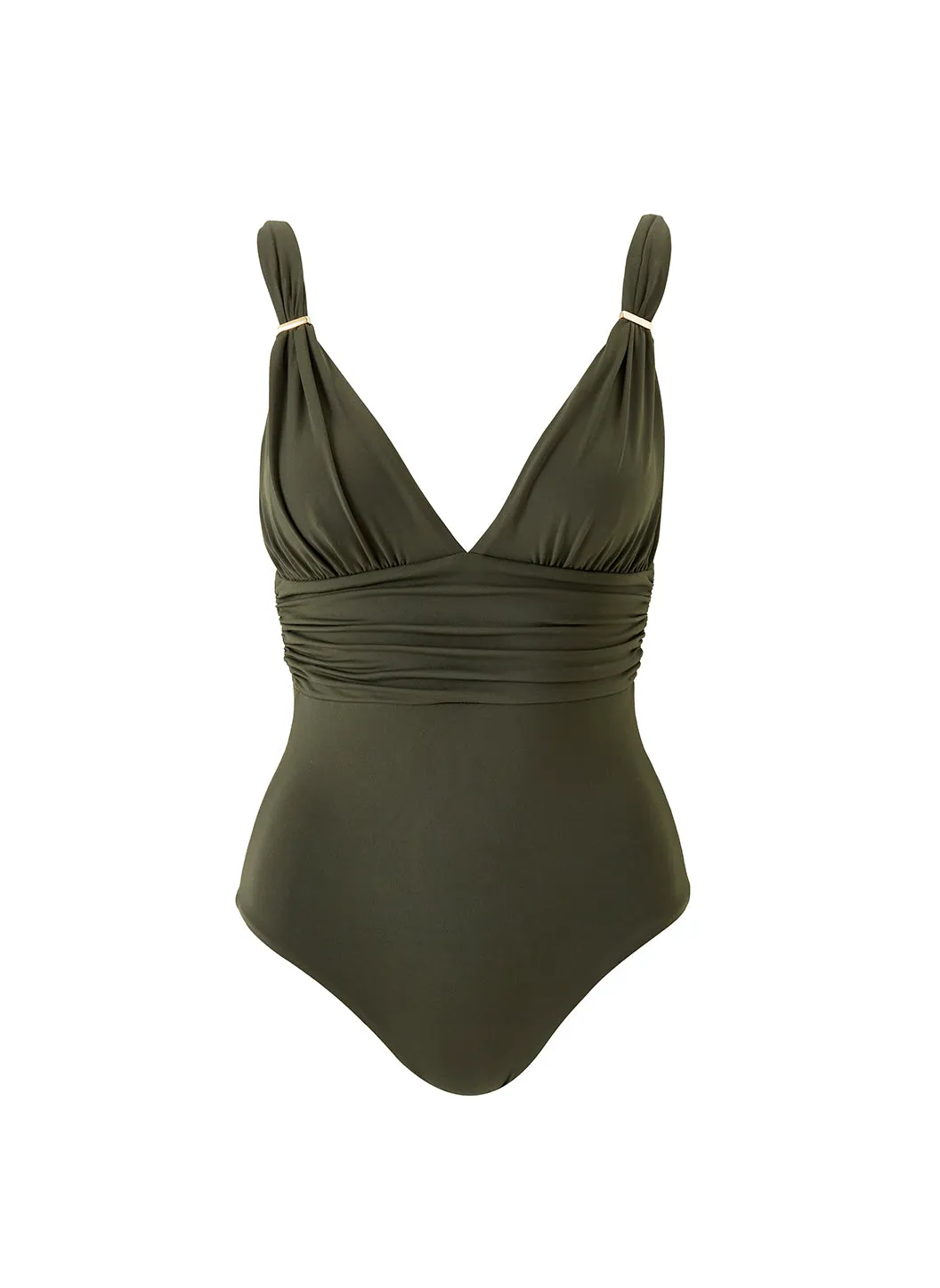 Exclusive Panarea Olive Swimsuit sold by Melissa Odabash