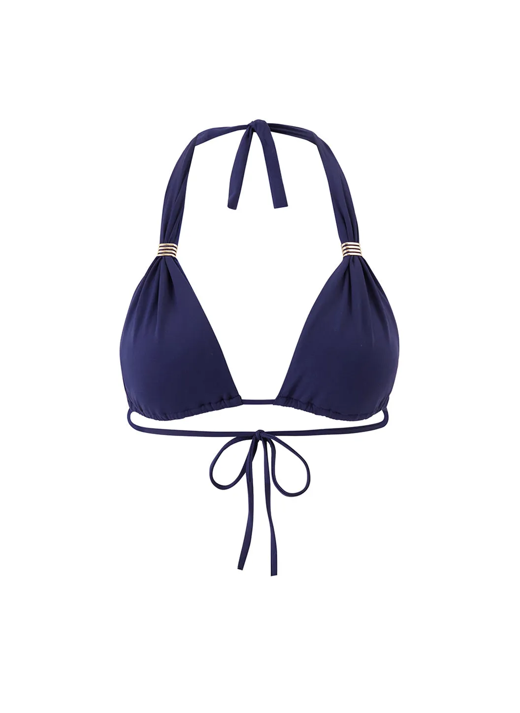 Exclusive Grenada Navy Eco Bikini Top sold by Melissa Odabash