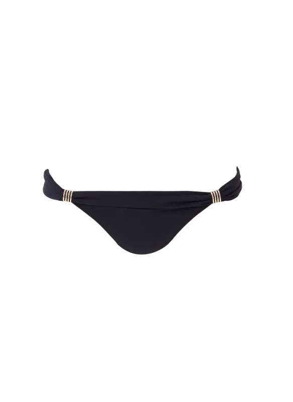 Exclusive Grenada Black Eco Bikini Bottom sold by Melissa Odabash