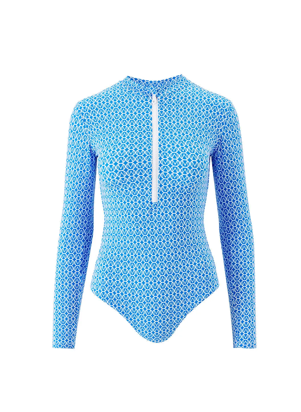 Exclusive Aruba Geo Cobalt Swimsuit sold by Melissa Odabash