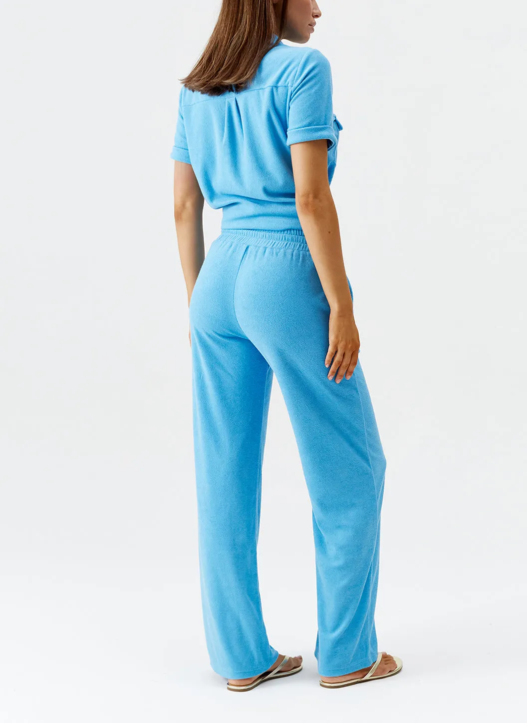 Exclusive Betty Aqua Trousers sold by Melissa Odabash product image thumbnail 3