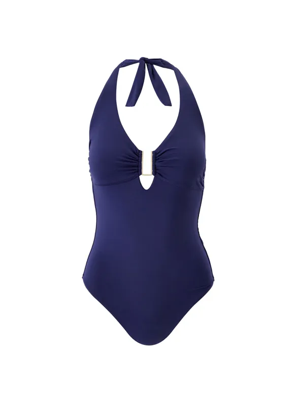 Tampa Navy Swimsuit sold by Melissa Odabash