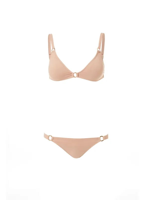 Montenegro Tan Bralette Ring Bikini sold by Melissa Odabash