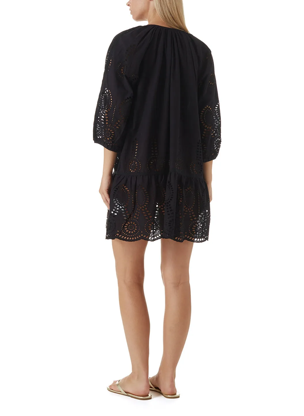Ashley Black Classic Kaftan sold by Melissa Odabash product image thumbnail 3