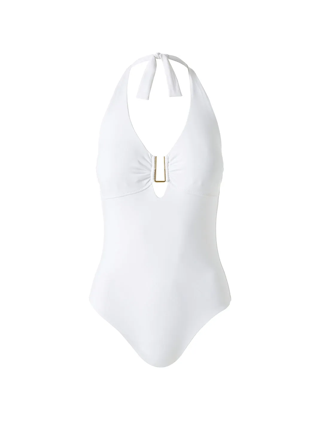 Tampa White Swimsuit sold by Melissa Odabash