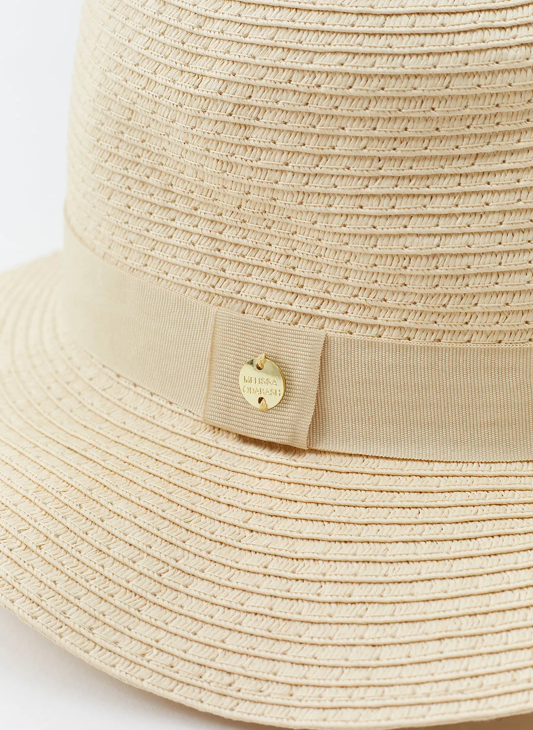 Fedora Cream Beige Hat sold by Melissa Odabash product image thumbnail 2
