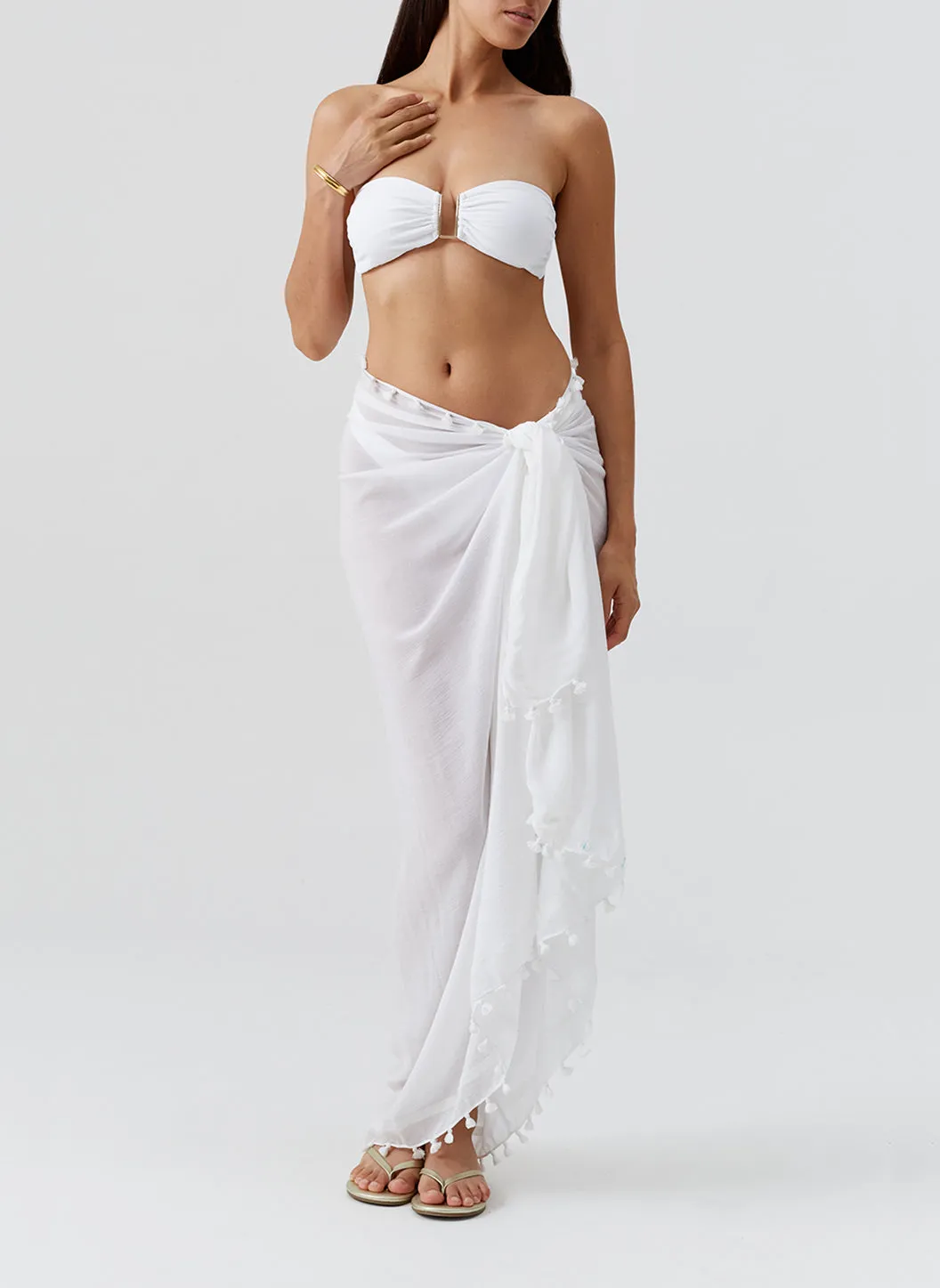 Pareo White sold by Melissa Odabash product image thumbnail 3