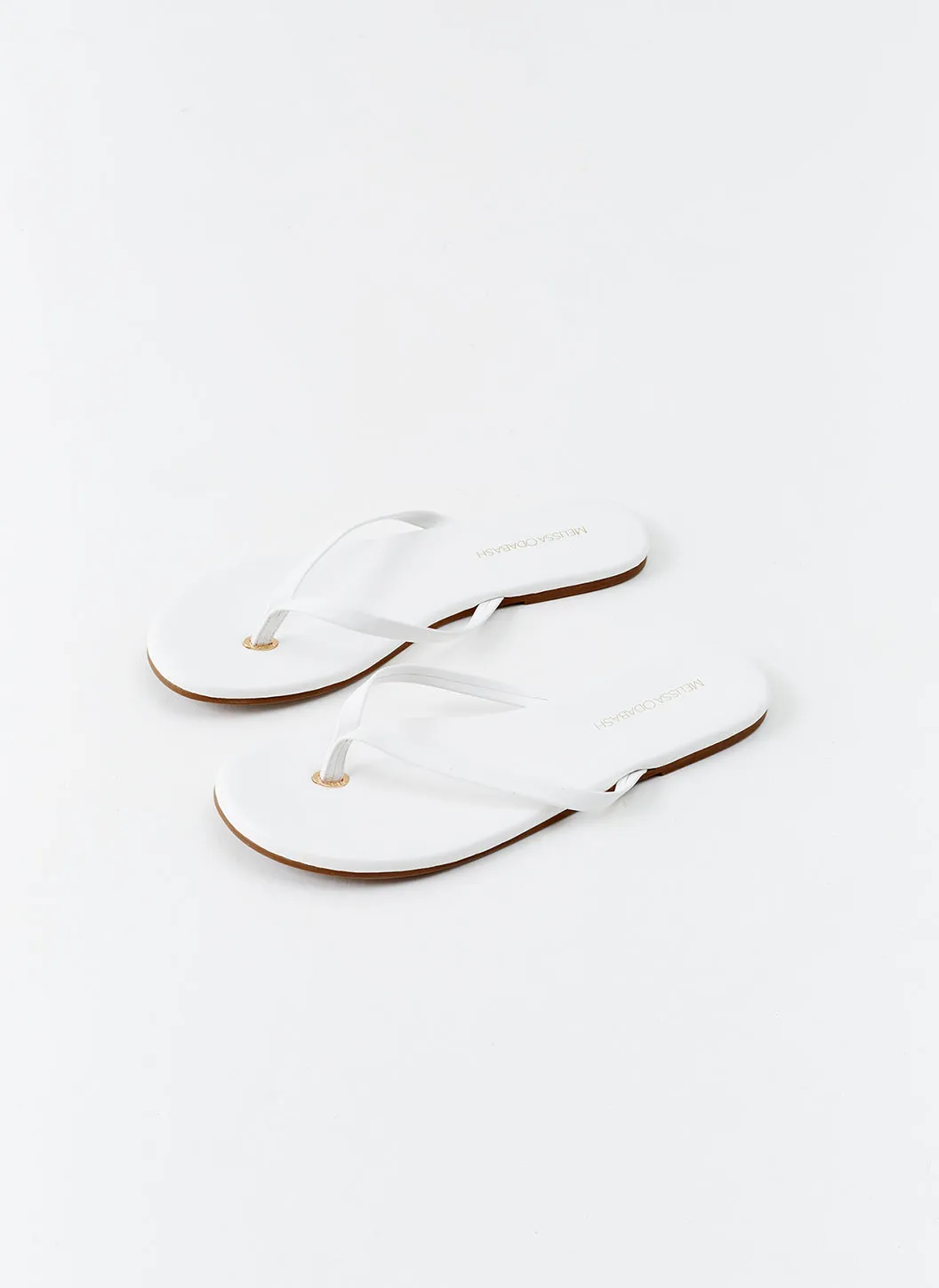 Sandals White sold by Melissa Odabash