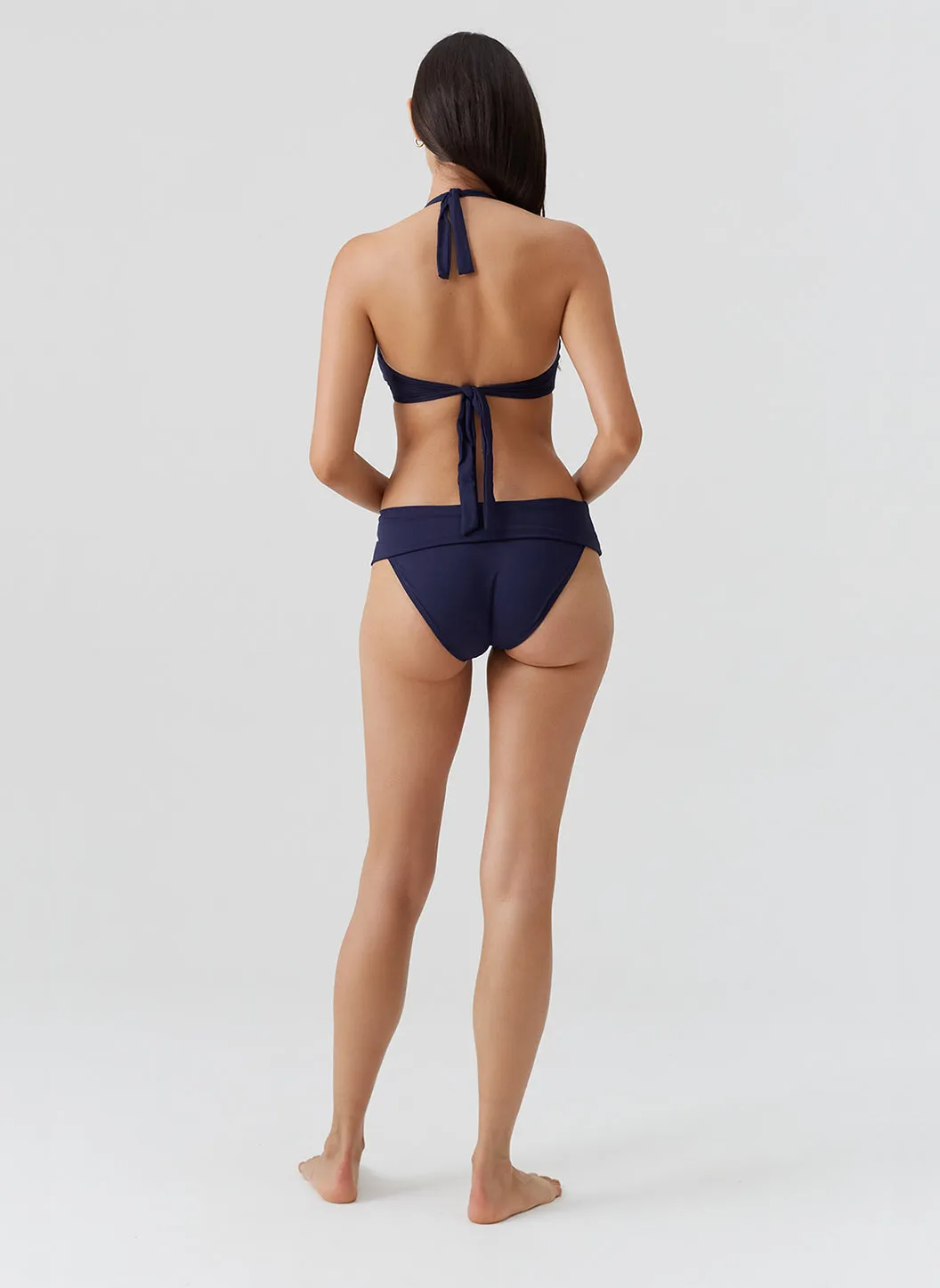 Brussels Navy Bikini Bottom sold by Melissa Odabash product image thumbnail 4