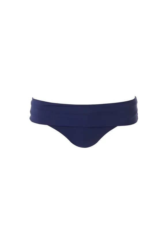 Brussels Navy Bikini Bottom sold by Melissa Odabash