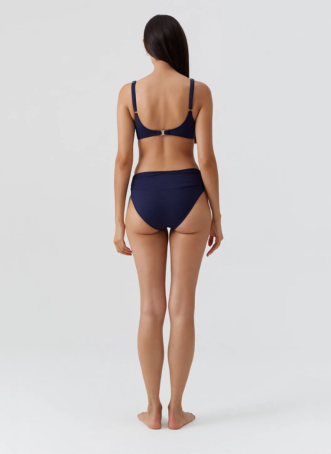 Bel Air Navy Bikini Bottom sold by Melissa Odabash product image thumbnail 4