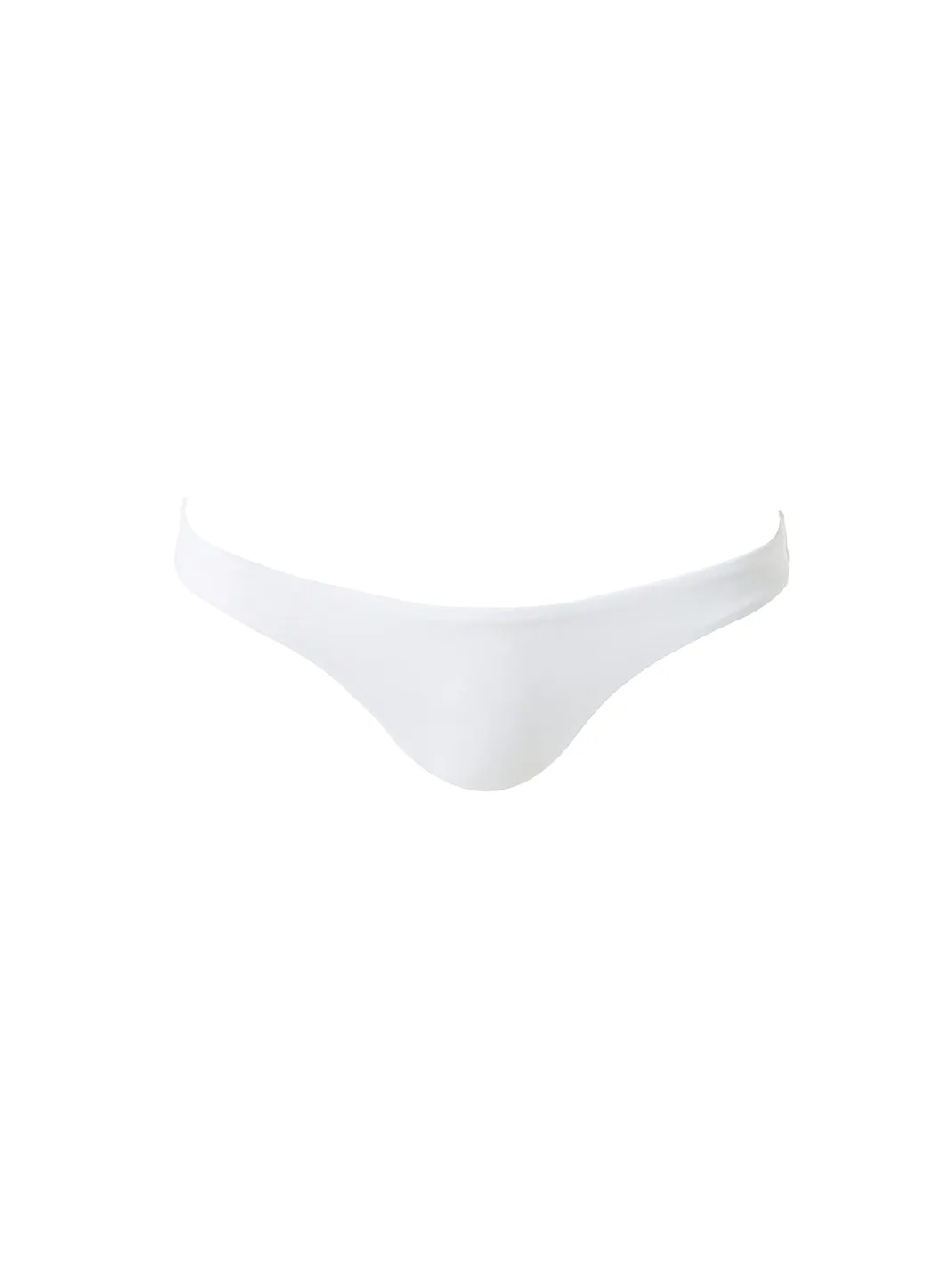 Barcelona White Bikini Bottom sold by Melissa Odabash
