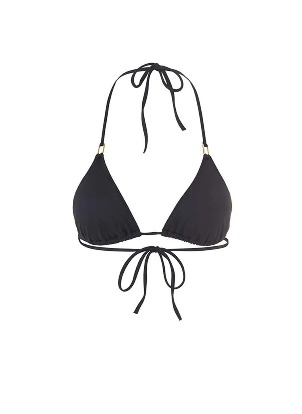 Cancun Black Bikini Top sold by Melissa Odabash