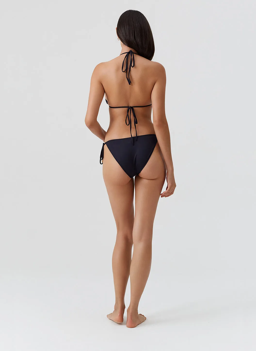 Cancun Black Bikini Bottom sold by Melissa Odabash product image thumbnail 4