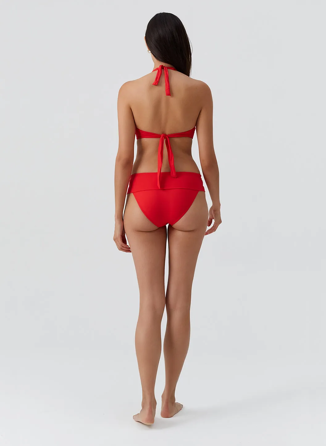 Brussels Red Bikini Bottom sold by Melissa Odabash product image thumbnail 4