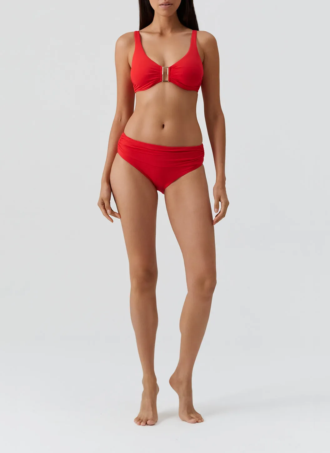 Bel Air Red Bikini Top sold by Melissa Odabash product image thumbnail 5
