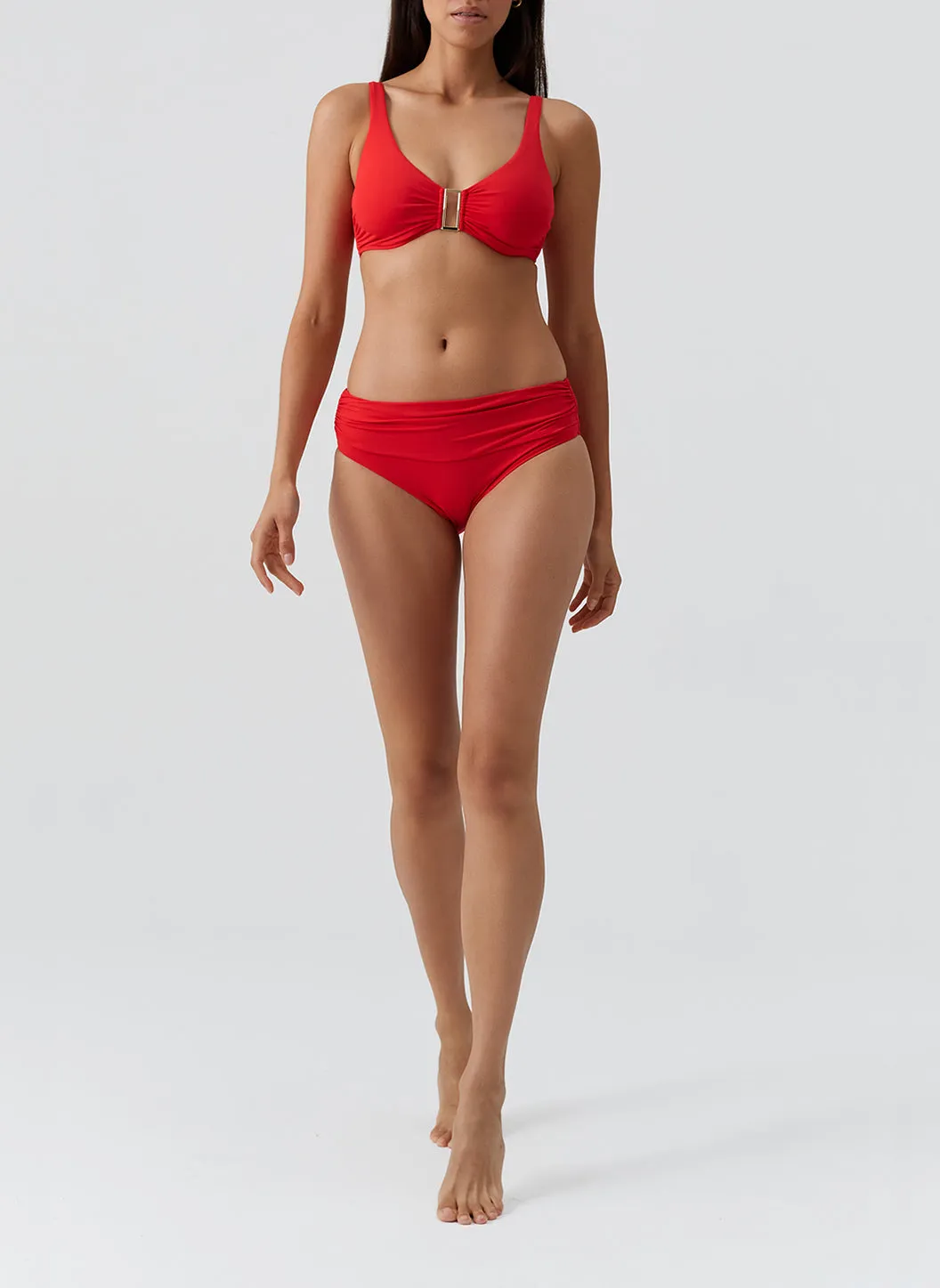 Bel Air Red Bikini Top sold by Melissa Odabash product image thumbnail 3