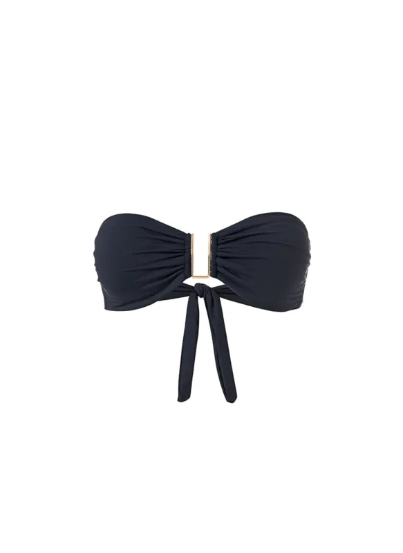Barcelona Black Bikini Top sold by Melissa Odabash