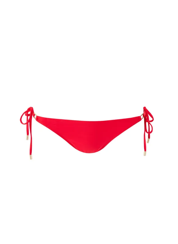 Cancun Red Bikini Bottom sold by Melissa Odabash