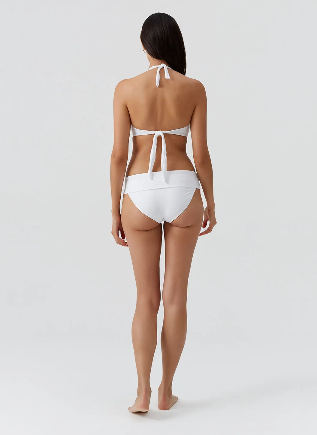Brussels White Bikini Bottom sold by Melissa Odabash product image thumbnail 4