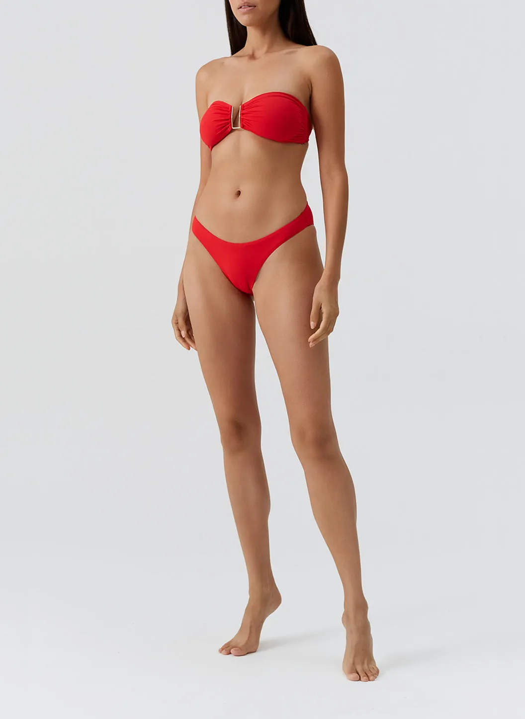 Barcelona Red Bikini Top sold by Melissa Odabash product image thumbnail 5