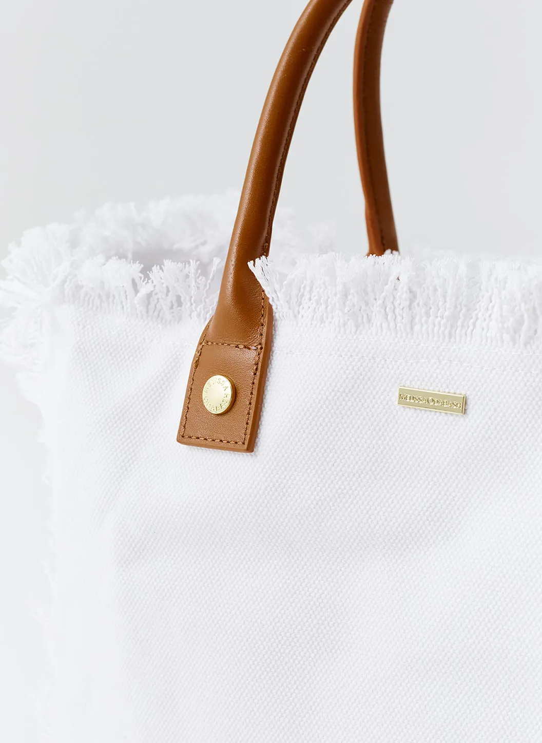 Cap Ferrat White Tote sold by Melissa Odabash product image thumbnail 2