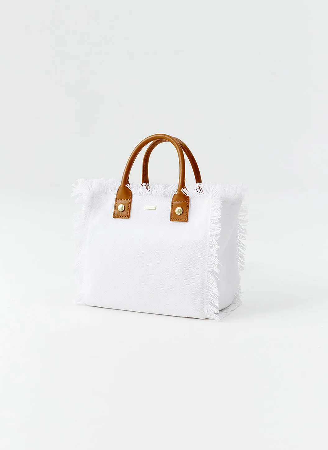 Porto Cervo White Tote sold by Melissa Odabash