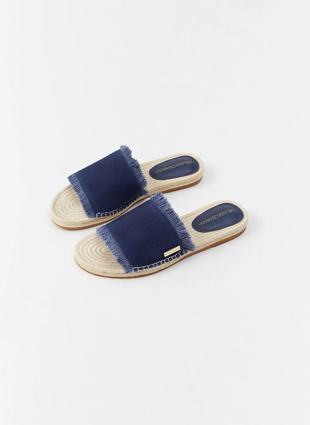 Espadrille Navy Sandals sold by Melissa Odabash