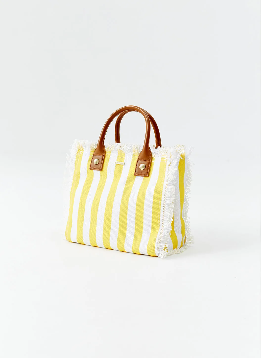 Porto Cervo Yellow Nautical Tote sold by Melissa Odabash