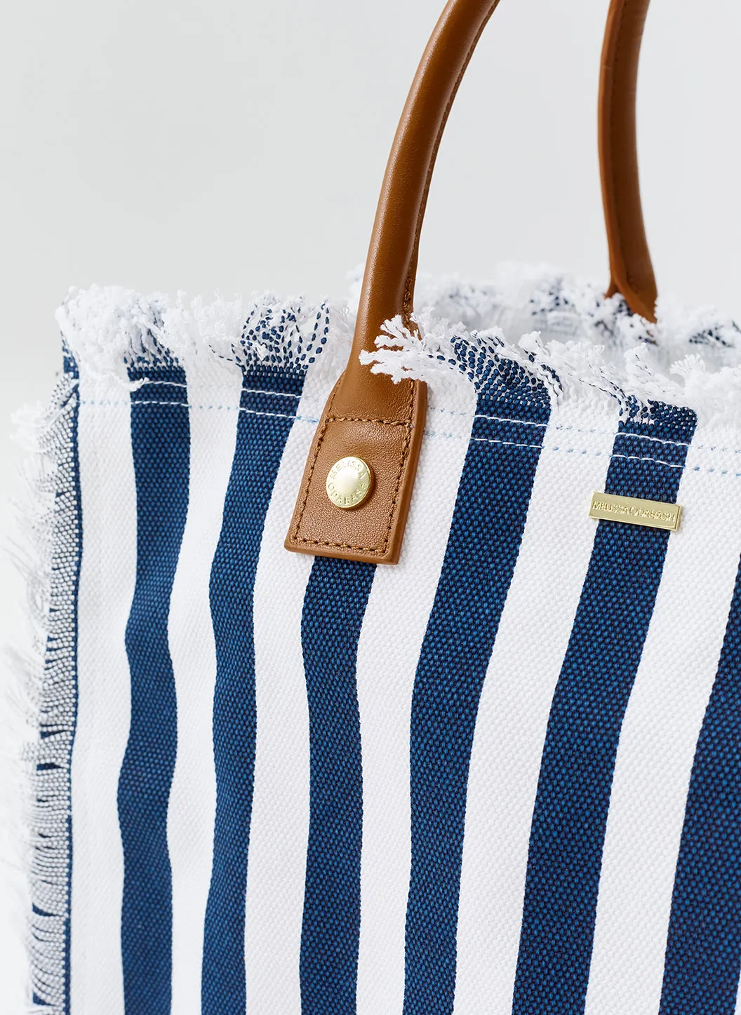 Cap Ferrat Navy Nautical Tote sold by Melissa Odabash product image thumbnail 2