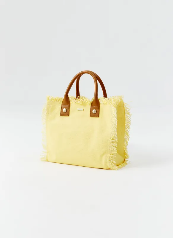 Porto Cervo Yellow Tote sold by Melissa Odabash