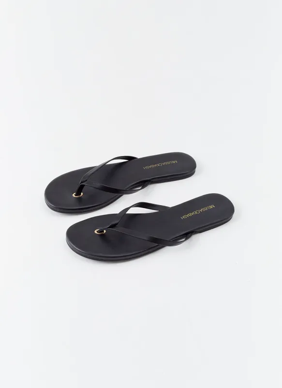 Sandals Black sold by Melissa Odabash