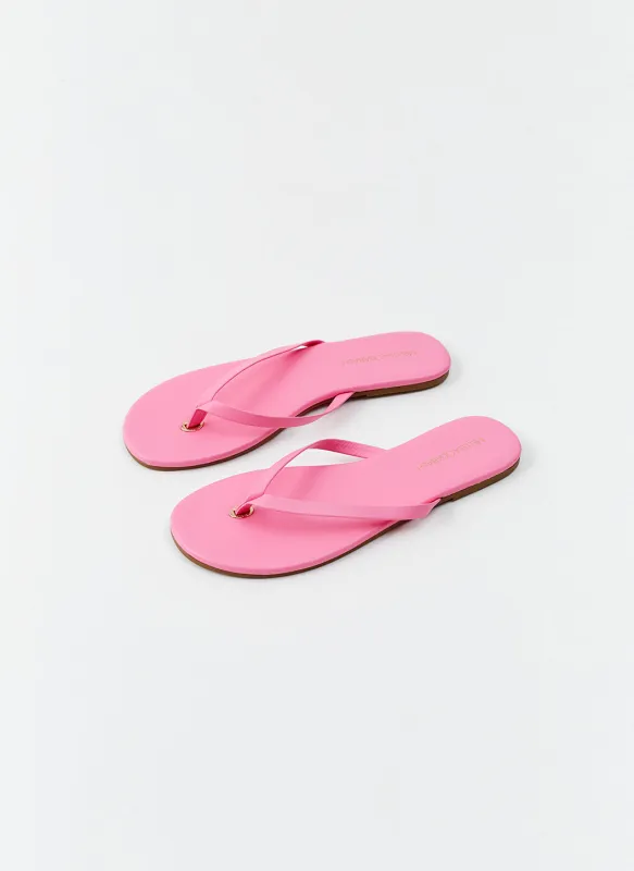 Sandals Hot Pink sold by Melissa Odabash