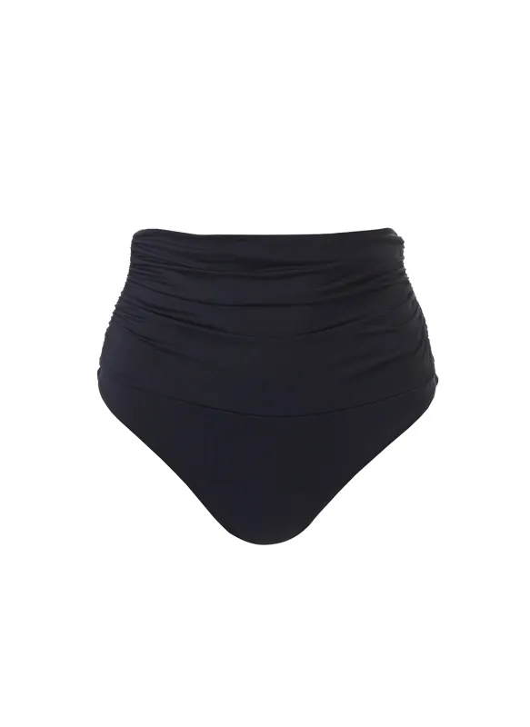 Exclusive Lyon Black Bikini Bottom made by Melissa Odabash