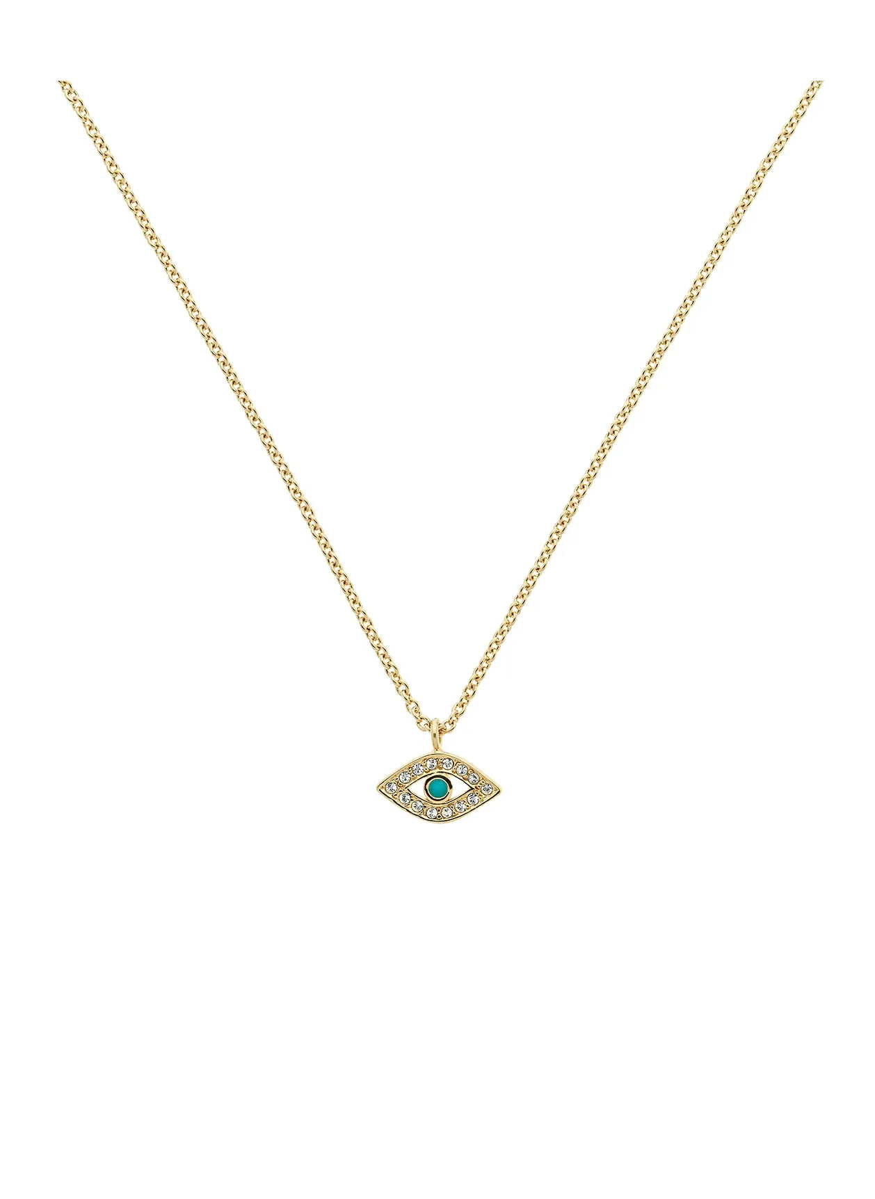 Gold Eye Pendant sold by Melissa Odabash