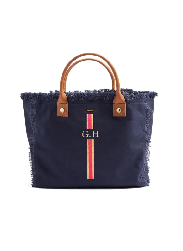 Porto Cervo Navy Coral sold by Melissa Odabash