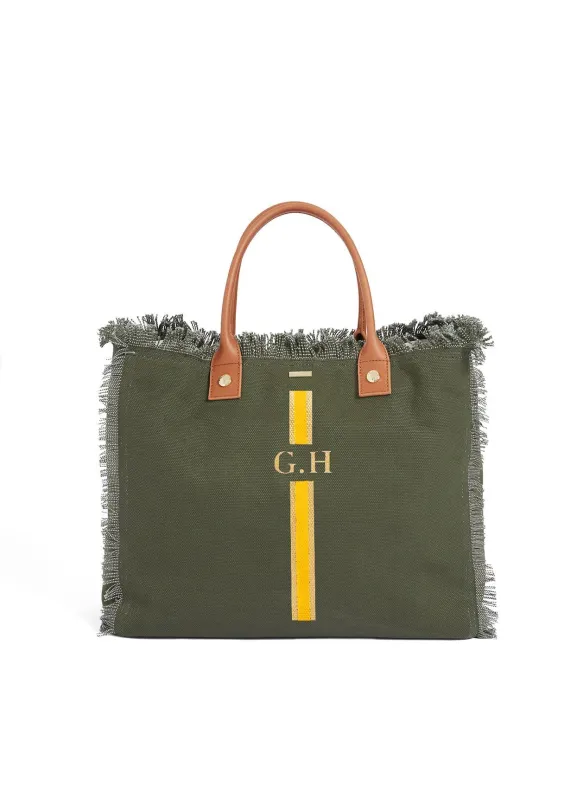 Cap Ferrat Olive Yellow sold by Melissa Odabash