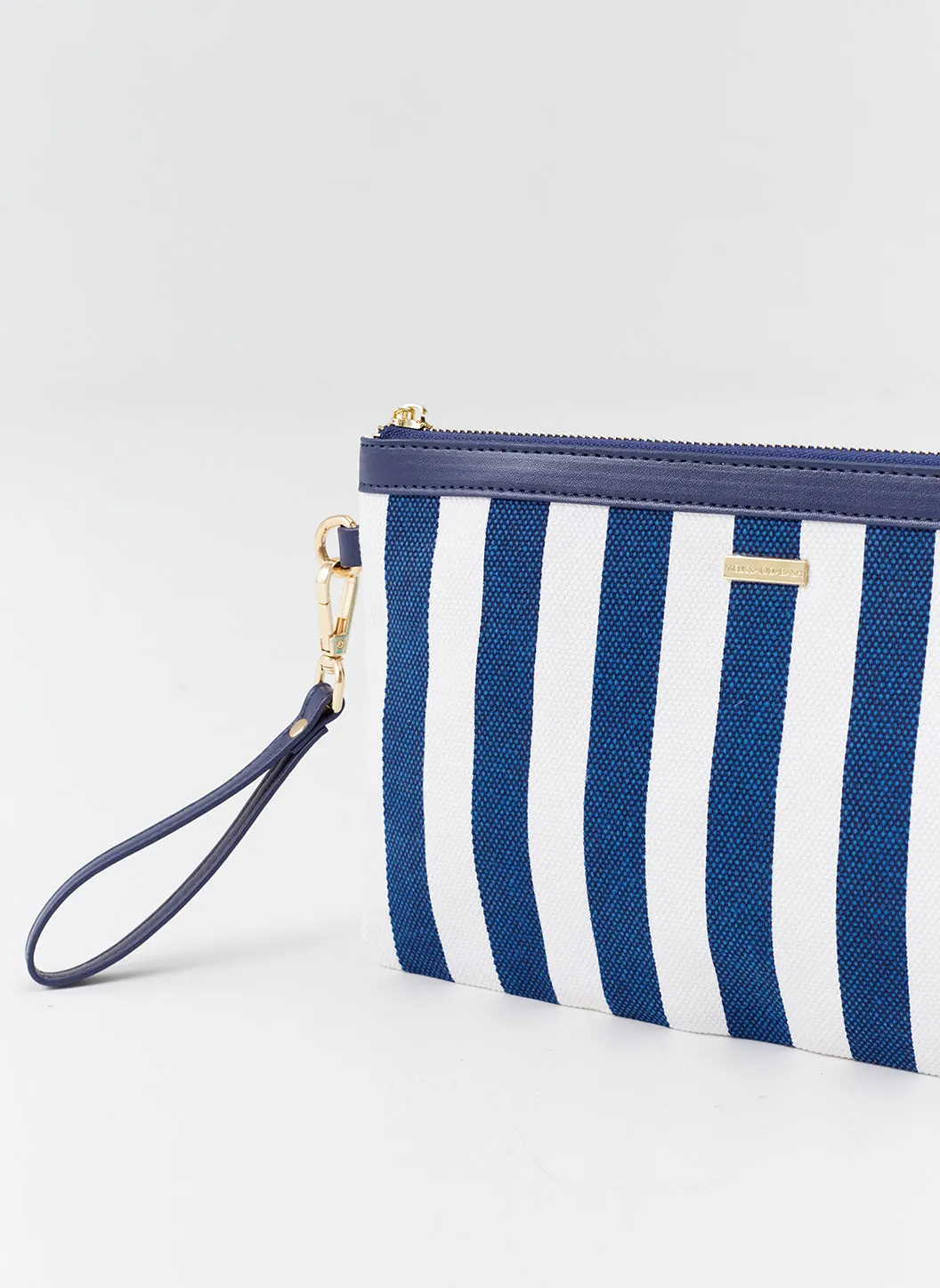 Personalised Capri Navy Nautical Bag sold by Melissa Odabash product image thumbnail 2