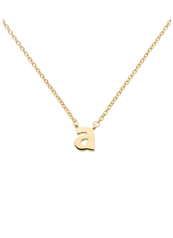 Letter 'a' Pendant Necklace sold by Melissa Odabash