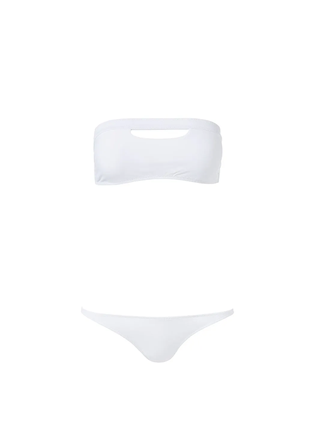 Ibiza White Bikini Bottom sold by Melissa Odabash product image thumbnail 2