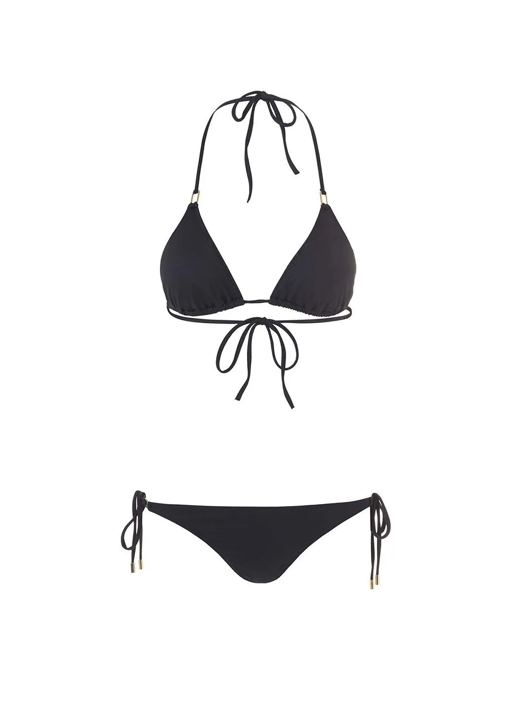 Exclusive Cancun Black Bikini Bottom sold by Melissa Odabash product image thumbnail 2