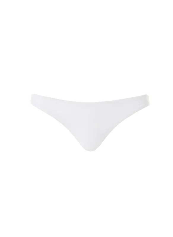 Sisi White Bikini Bottom sold by Melissa Odabash