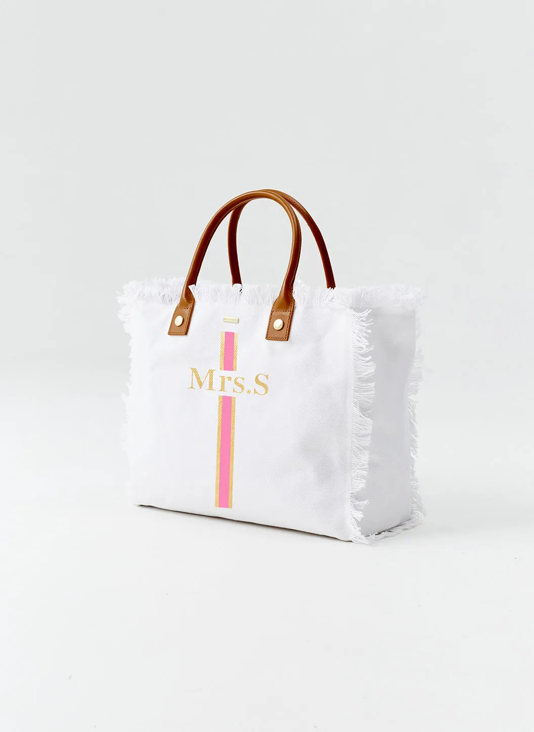 Mrs Cap Ferrat White Pink sold by Melissa Odabash