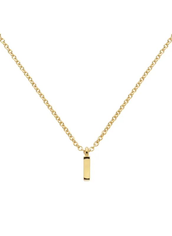 Letter 'L' Pendant Necklace sold by Melissa Odabash