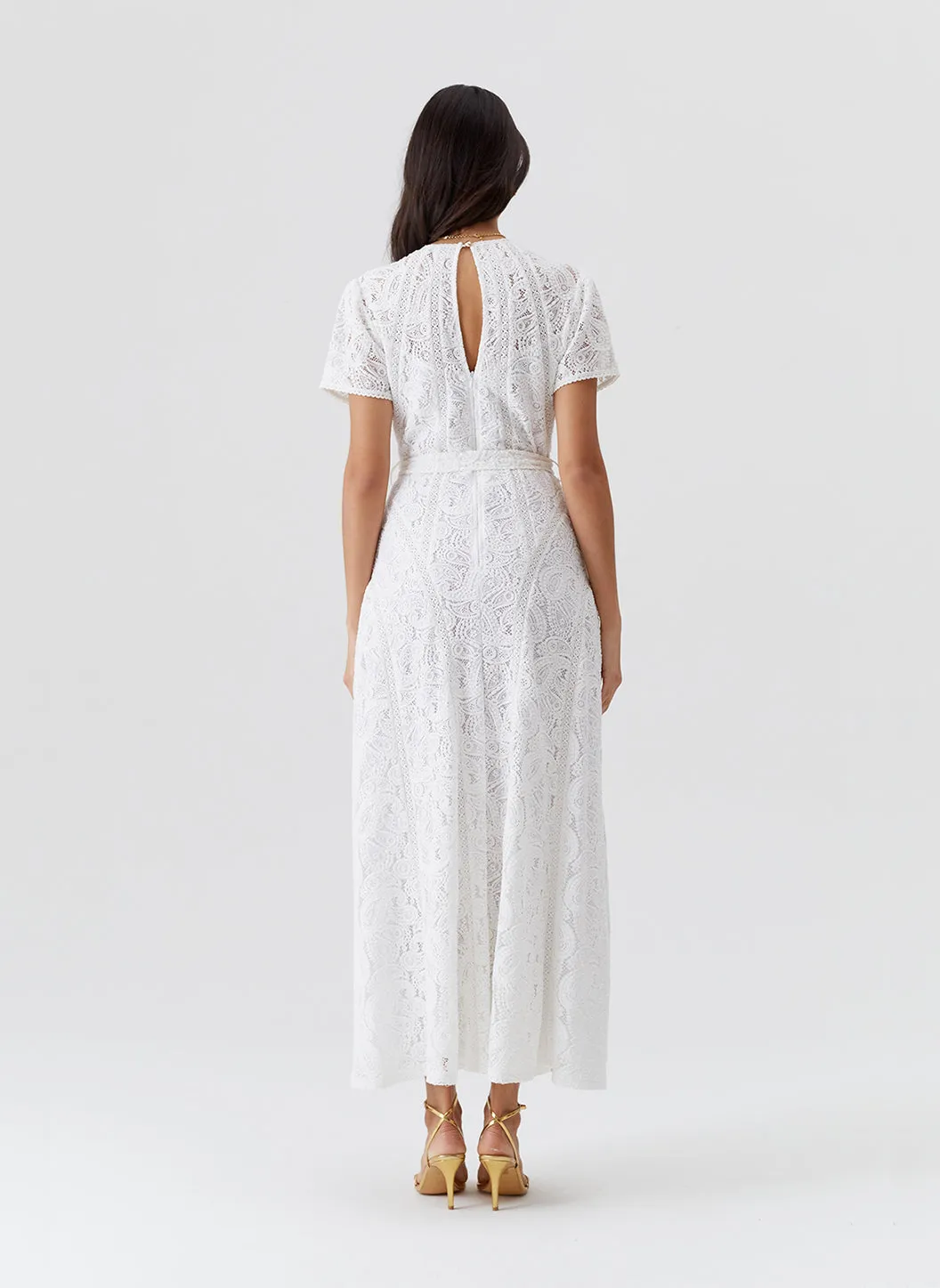 Elara White Dress sold by Melissa Odabash product image thumbnail 5