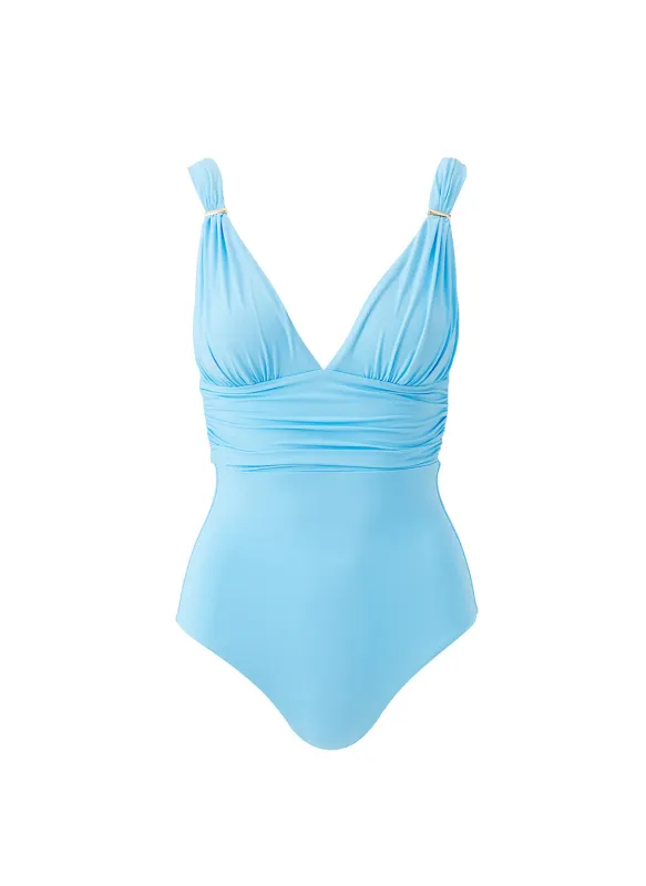 Panarea Celeste Swimsuit sold by Melissa Odabash