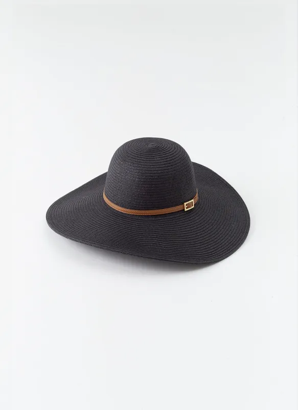 Jemima Black Hat made by Melissa Odabash